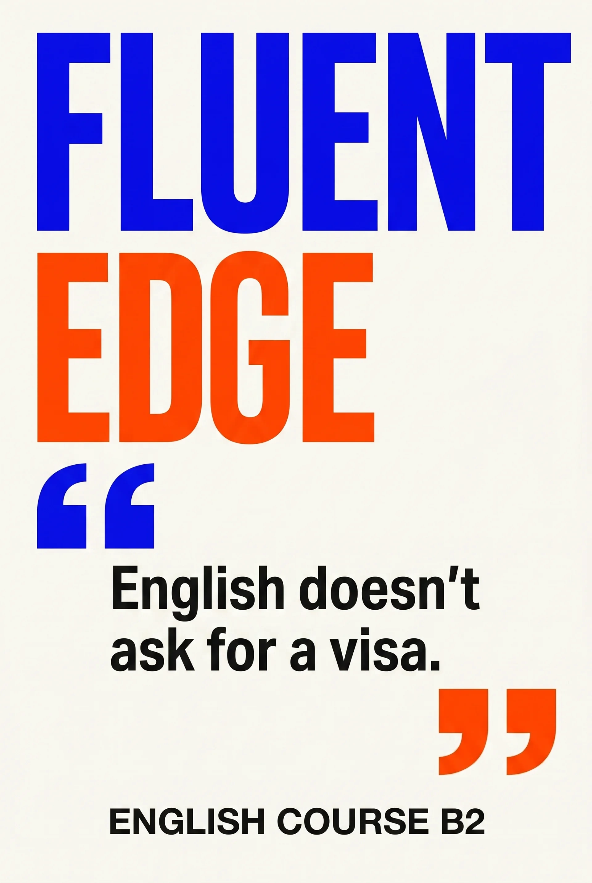 Учебник B2 FLUENT EDGE